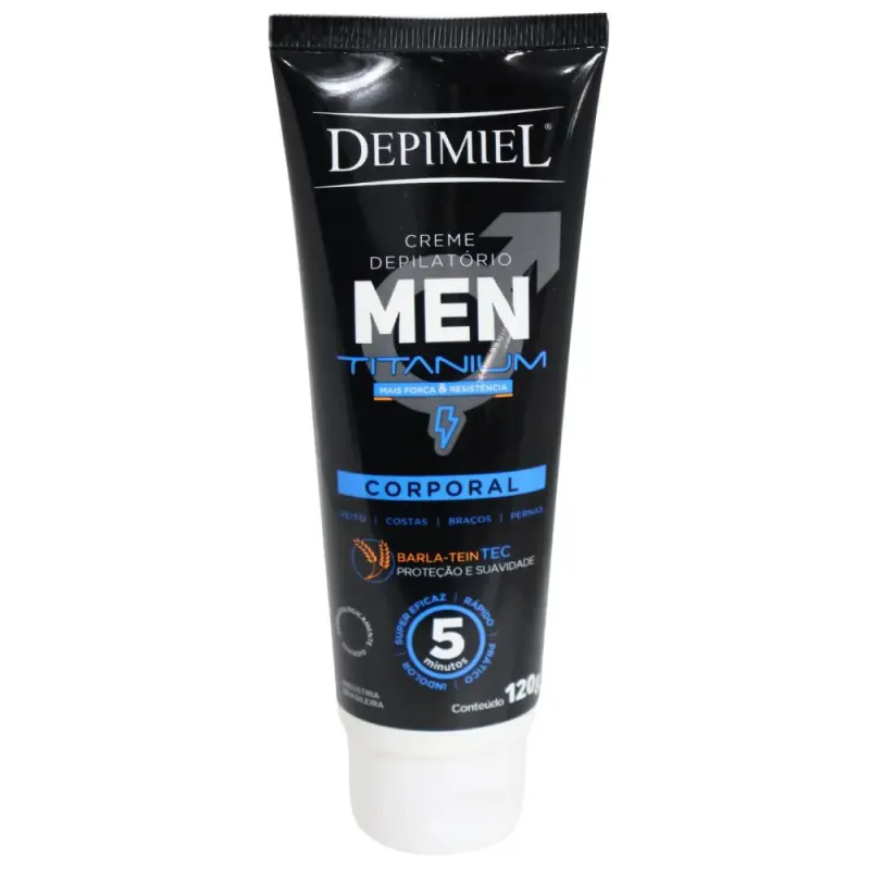Creme Depilatória Depimiel Men Corporal Masculino Homem 120g
