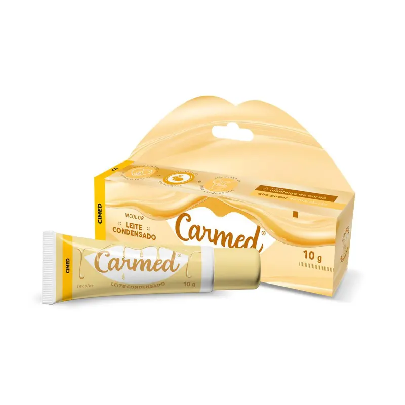 Hidratante Labial Carmed Leite Condensado Incolor 10g