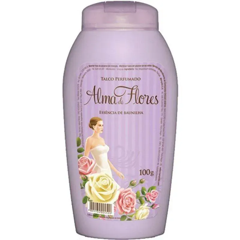 Talco Alma de Flores Baunilha 100g