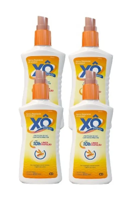 Kit 4x Repelente Spray Xô Inseto com 200ml - Cimed