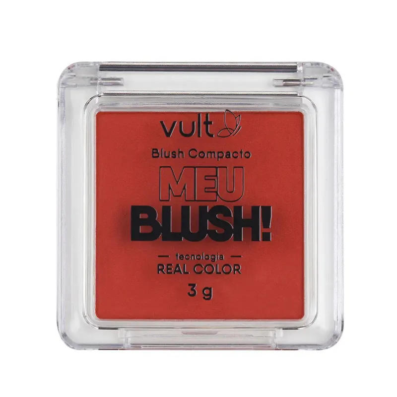 Blush Compacto Vult Meu Blush! 3g - Coral Matte