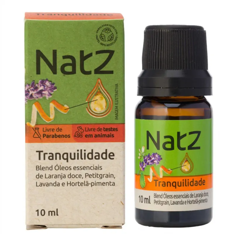 Óleo Essencial Blend Natz Tranquilidade 10ml