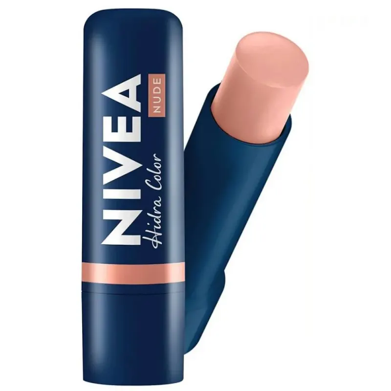 Protetor Labial Nivea Hidra Color Nude 4,8g