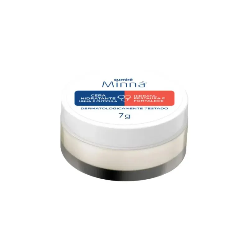 Cera Hidratante Minná Unha e Cuticula 7g