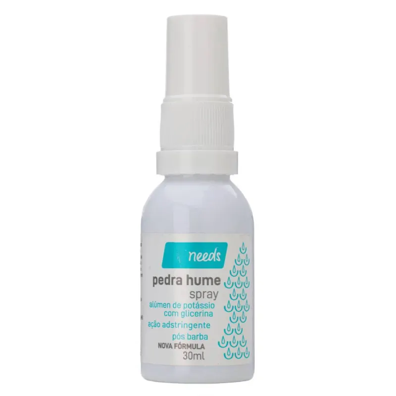 Pedra Hume Needs Alúmen de Potássio com Glicerina Spray 30ml
