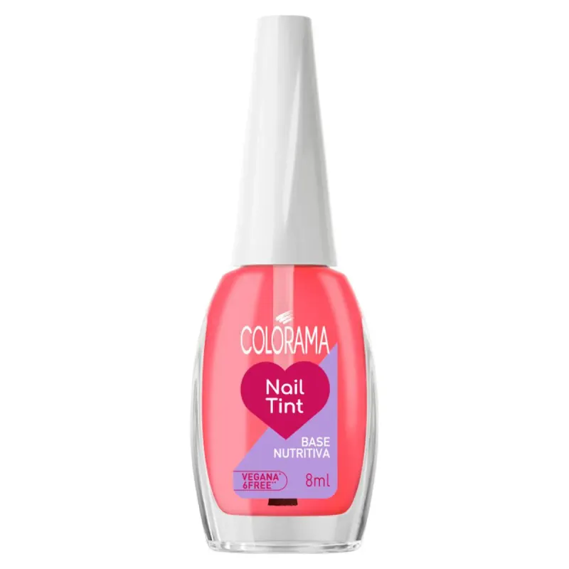 Esmalte Base Nutritiva Colorama Salva Unhas Nail Tint 8ml
