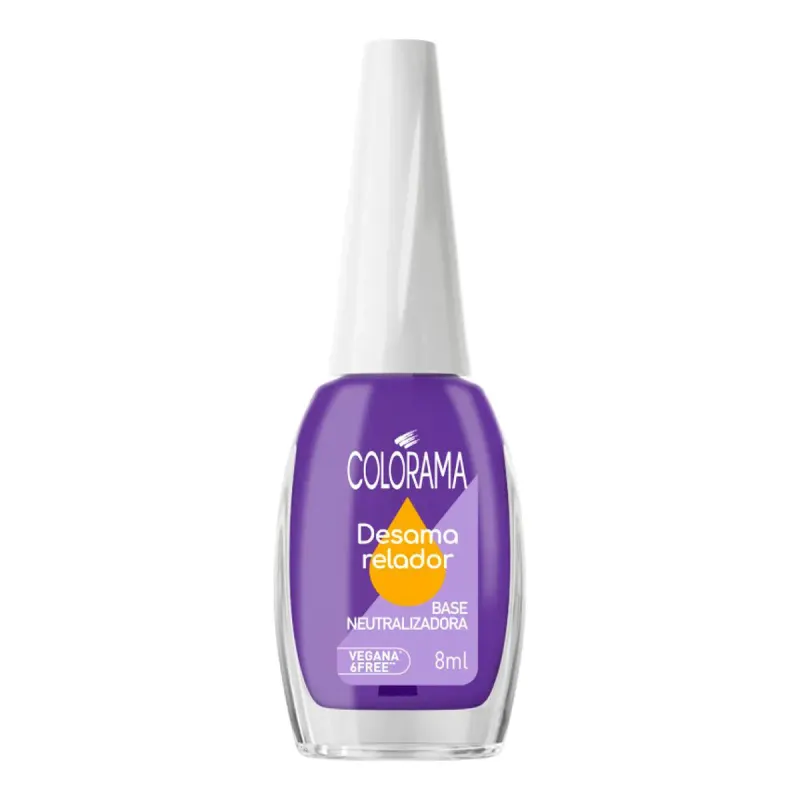 Esmalte Base Neutralizadora Colorama Salva Unhas Desamarelador 8ml