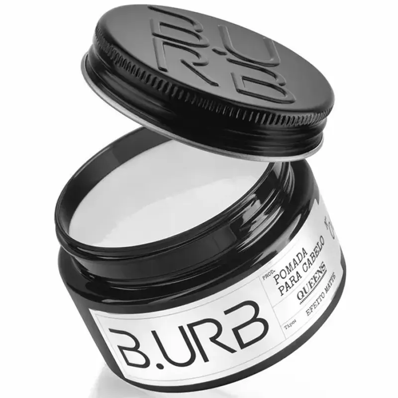 Pomada para Cabelo Queens Efeito Matte / Seco 100g Barba Urbana B.urb
