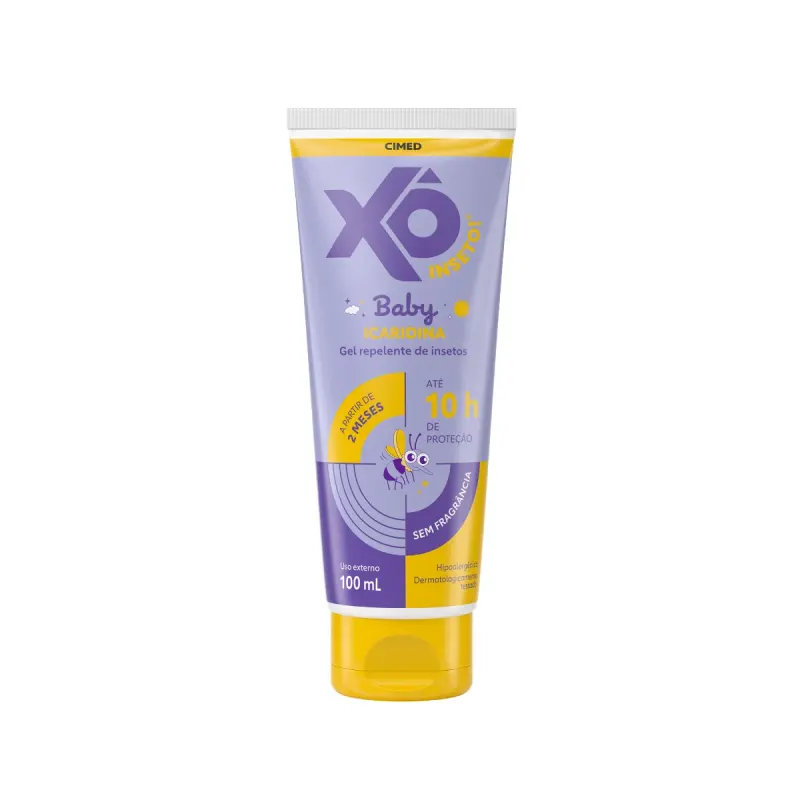 Repelente em Gel Xô Inseto Baby Icaridina 100ml