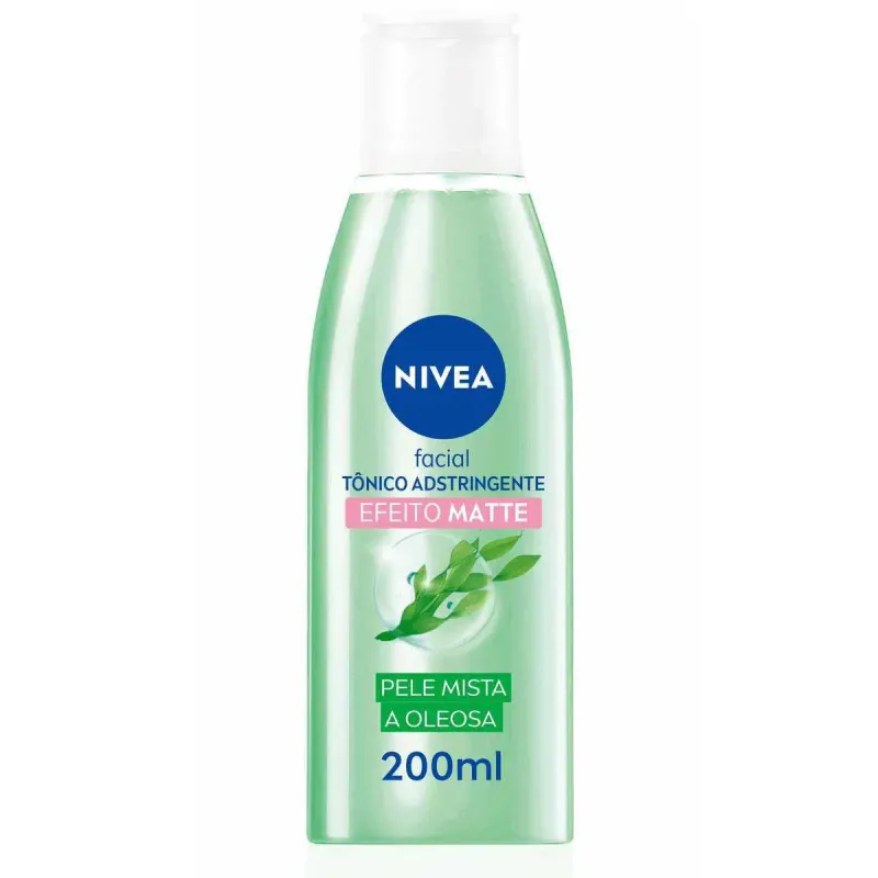 Tônico Adstringente Facial Nivea Controle do Brilho Efeito Matte com 200ml