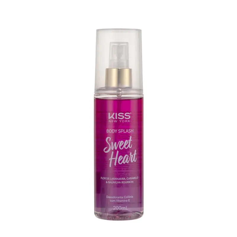 Body Splash Kiss New York Sweet Heart 200ml