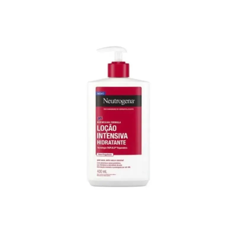 Neutrogena Norwegian Loção Intensiva Hidratante 400ml sem Fragrância