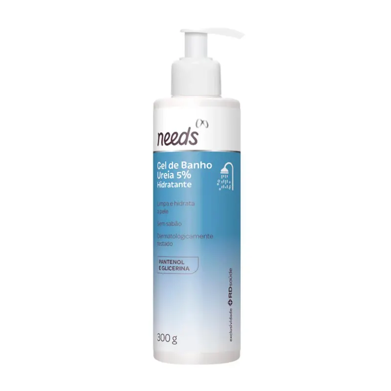 Gel de Banho Hidratante Needs Ureia 5% 300g