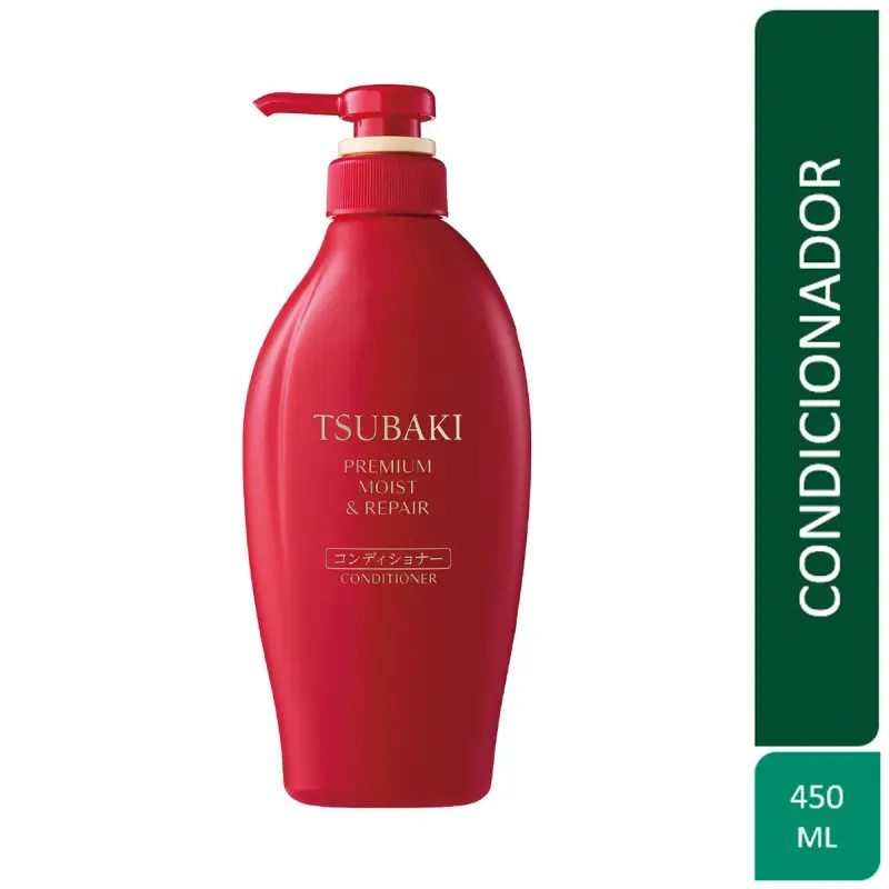 Condicionador Tsubaki Premium Moist e Repair 450ml