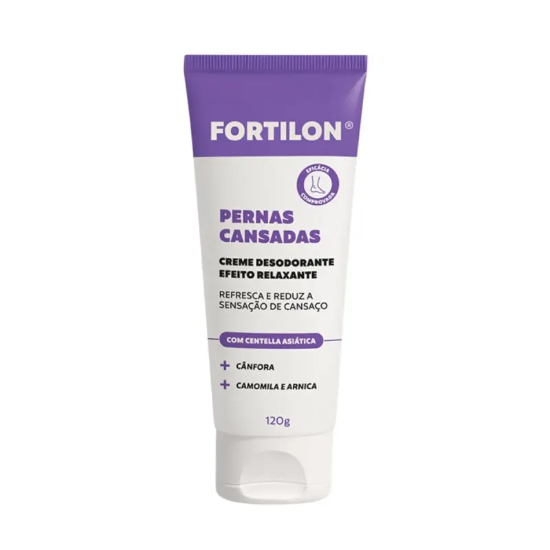 Creme Desodorante Relaxante Fortilon Pernas Cansadas 120g