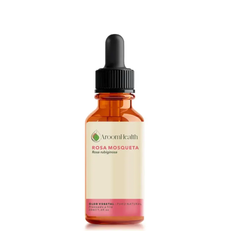 Óleo Vegetal Puro Natural de Rosa Mosqueta Rubiginosa 30ml