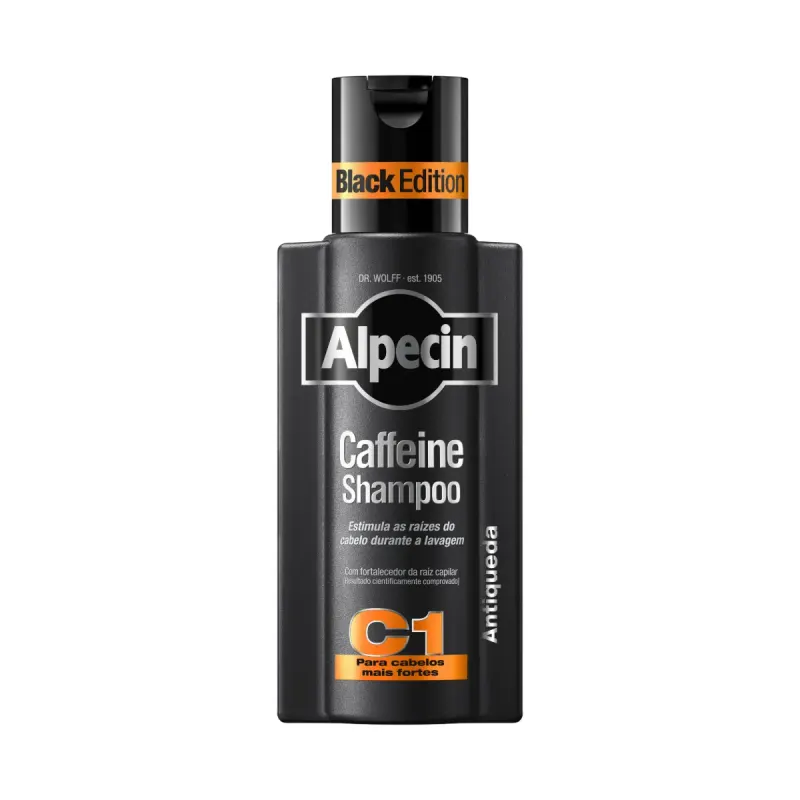 Shampoo Antiqueda Alpecin Caffeine Black Edition 250ml