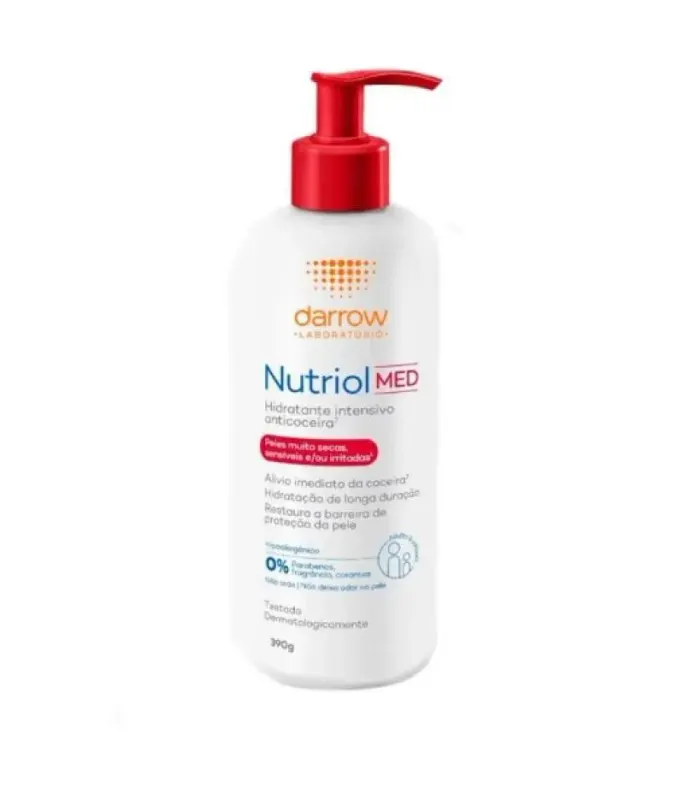 Nutriol Med Hidratante Intensivo Anticoceira Darrow 390G