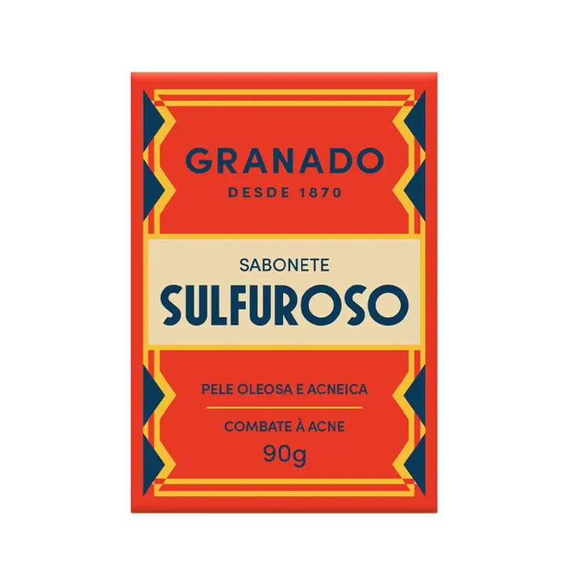 Sabonete Sulfuroso em Barra Granado Enxofre 10% com 90g
