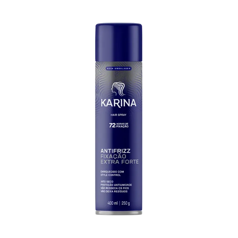 Spray Fixador Karina Fixação Extra Forte 400ml