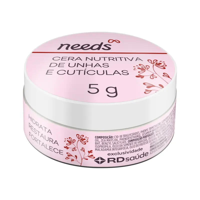 Cera Nutritiva de Unhas e Cutículas Needs 5g