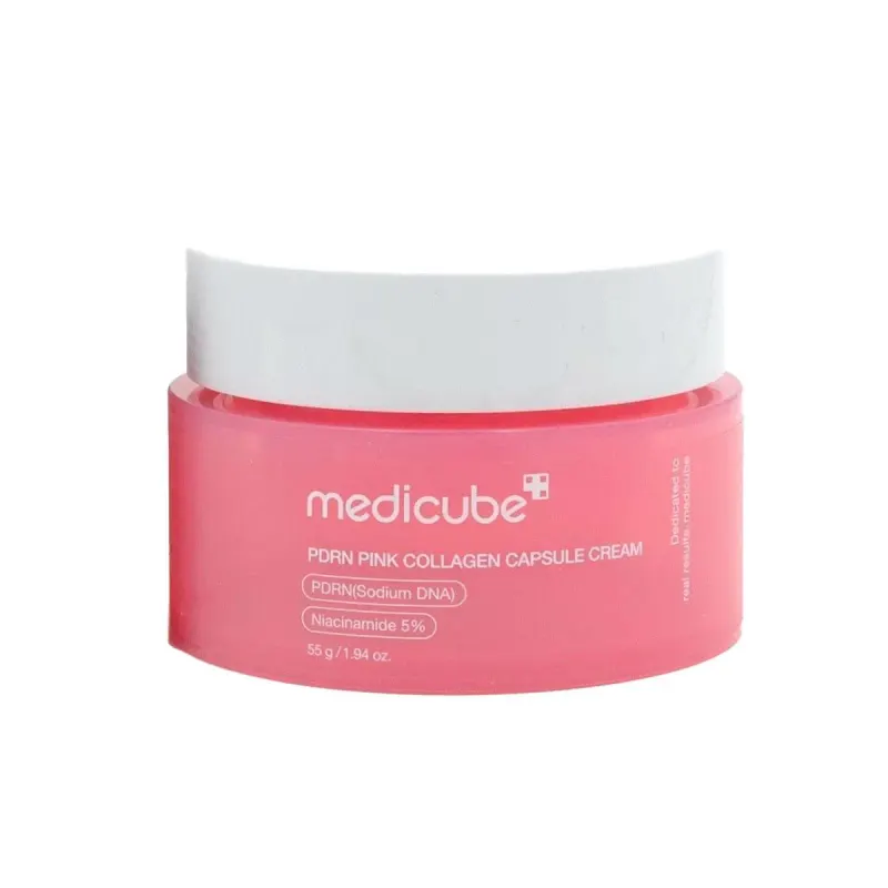 Creme Facial Anti-Manchas Medicube PDRN Pink Collagen Capsule Cream 55g