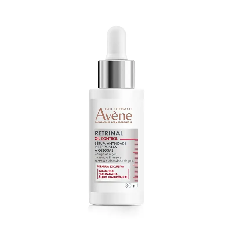 Sérum Facial Anti-Idade Avène Retrinal Oil Control Peles Mistas e Oleosas 30ml