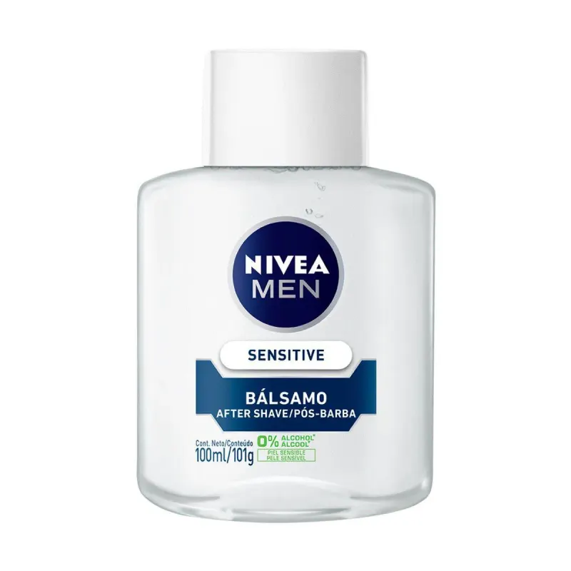 Loção Bálsamo Pós-Barba Nivea Men Sensitive com 100ml