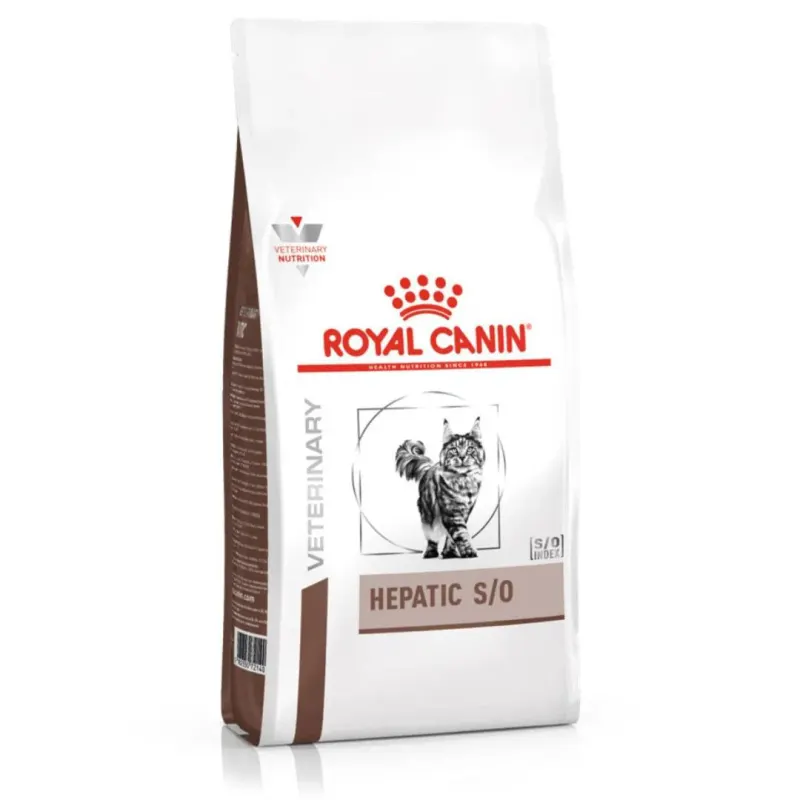Ração Royal Canin Dieta Veterinária Hepatic para Gatos Adultos com Insuficiência Hepática 1,5Kg