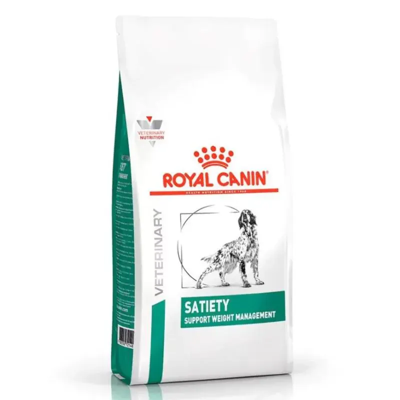 Ração Royal Canin Dieta Veterinária Satiety Controle de Peso para Cães Adultos 1,5Kg