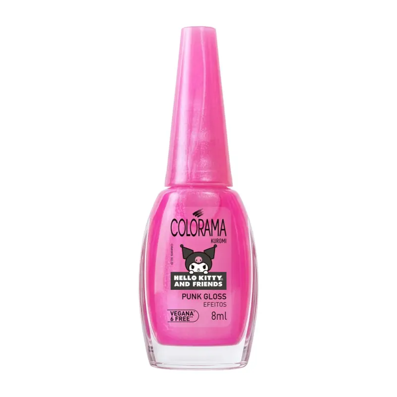 Esmalte Colorama Hello Kitty and Friends 8ml - Punk Gloss