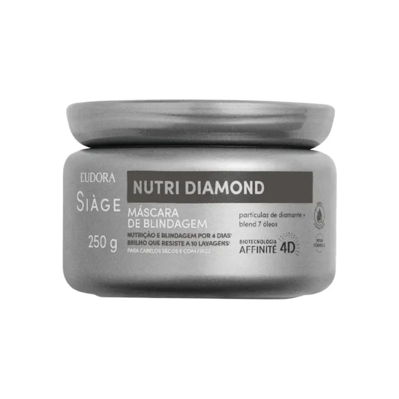 Eudora Siàge Nutri Diamond Máscara de Blindagem 250g