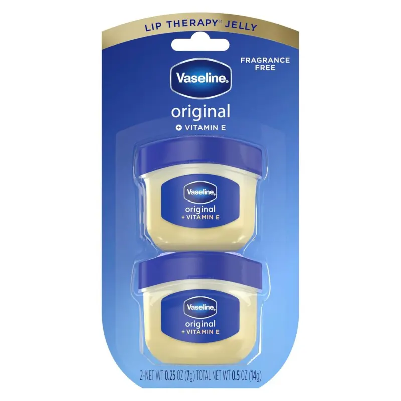 Vaseline Lip Therapy Original Vitamina e Hidratante Labial Kit 2 Unidades