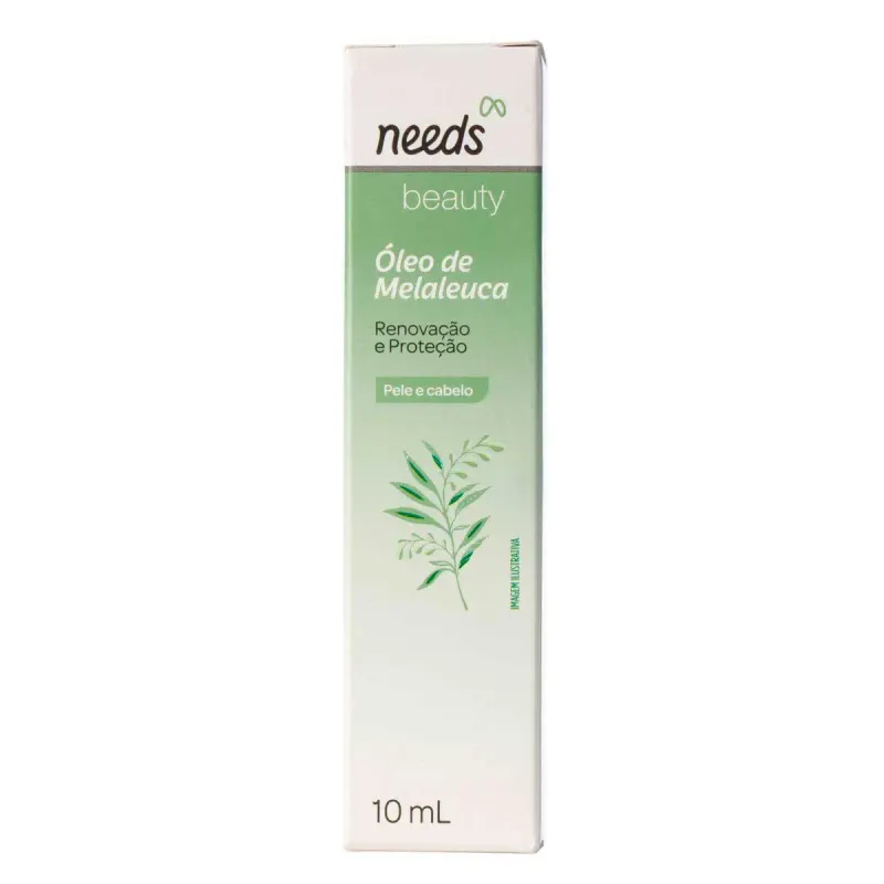 Óleo de Melaleuca Tea Tree Needs Beauty Pele e Cabelo 10ml