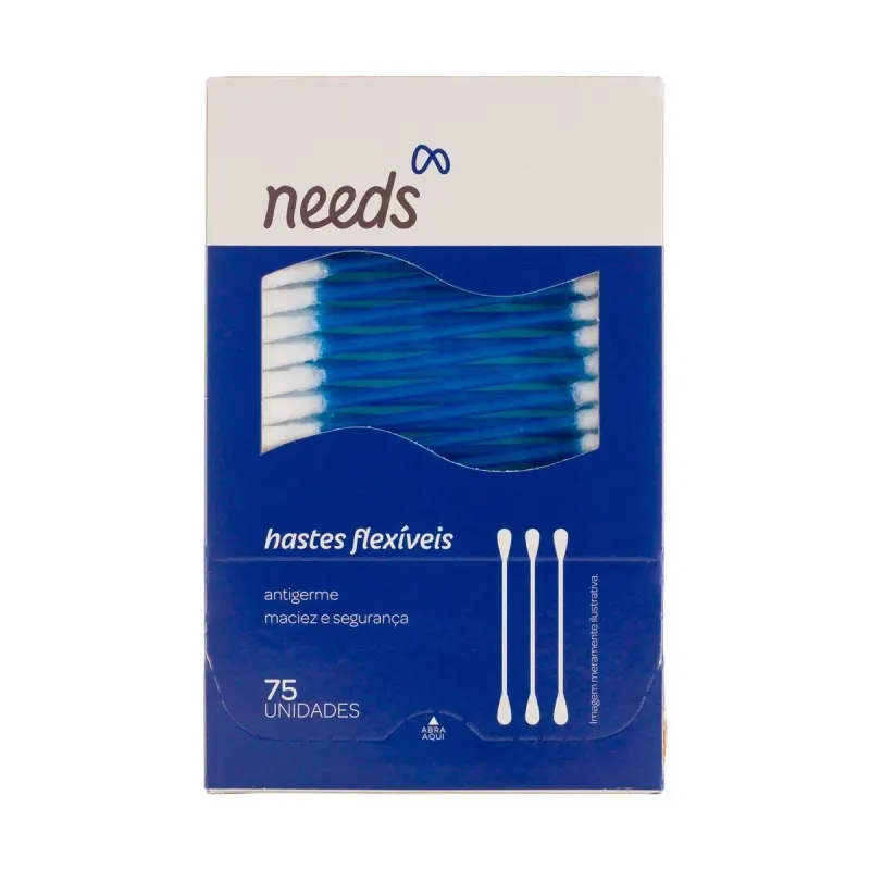 Hastes Flexíveis Needs 75 Unidades