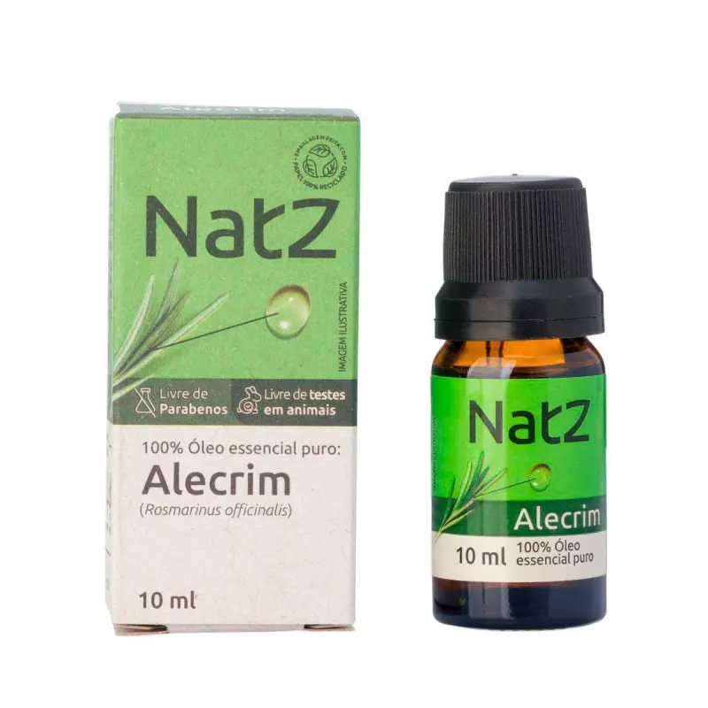 Óleo Essencial de Alecrim Natz 10ml