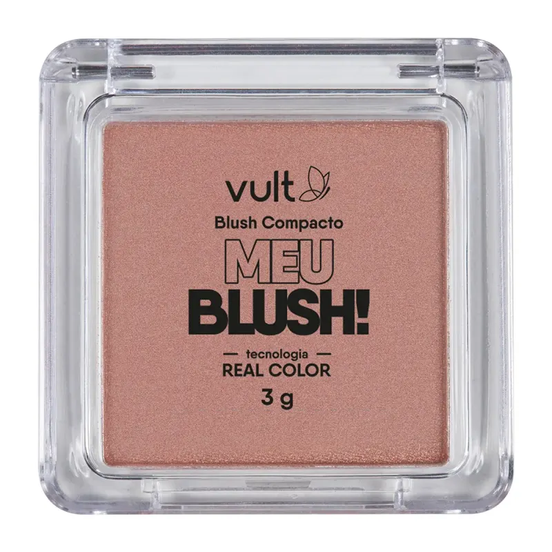 Blush Compacto Vult Meu Blush 3g - Golden Perolado