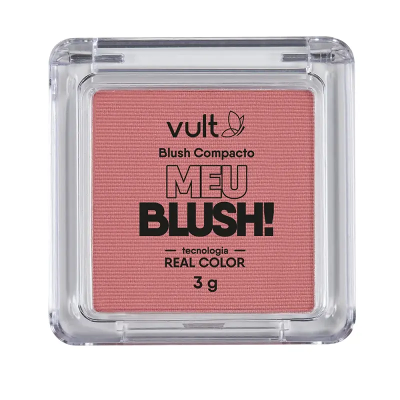 Blush Compacto Vult Meu Blush! 3g - Malva Matte