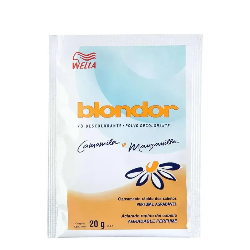 Pó Descolorante Blondor Camomila 20g