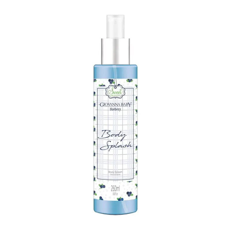 Body Splash Desodorante Corporal Giovanna Baby Blueberry com 260ml