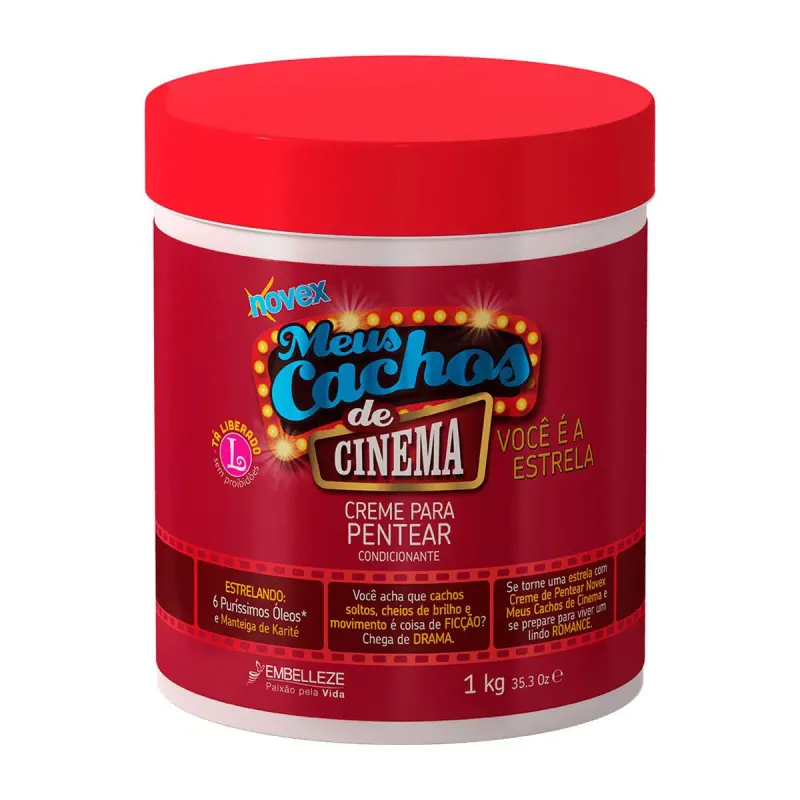 Creme para Pentear Novex Meus Cachos de Cinema 1kg