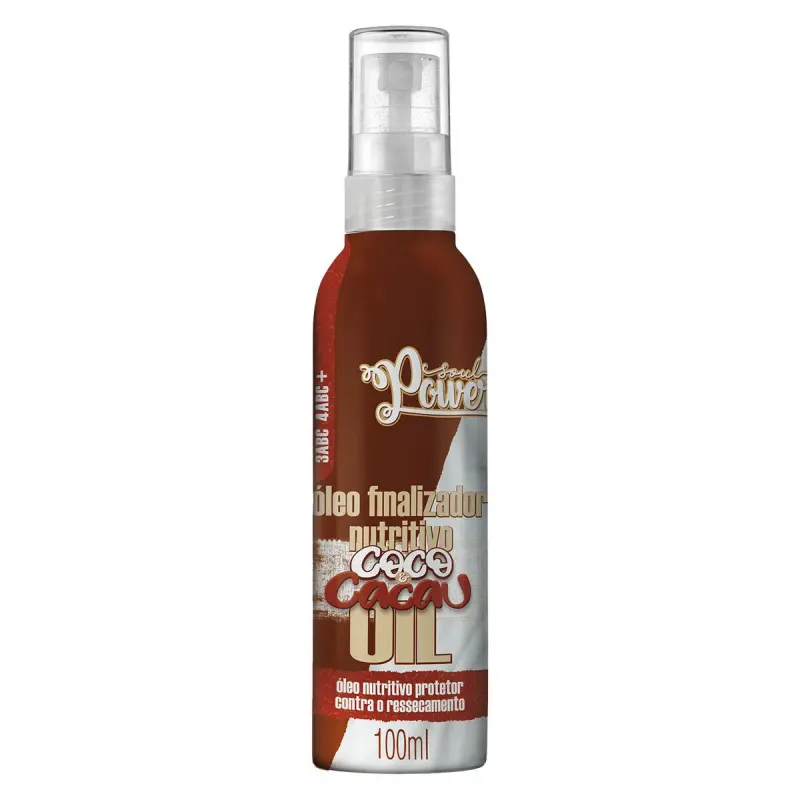 Óleo Finalizador Nutritivo Soul Power Coco e Cacau Oil 100 ml