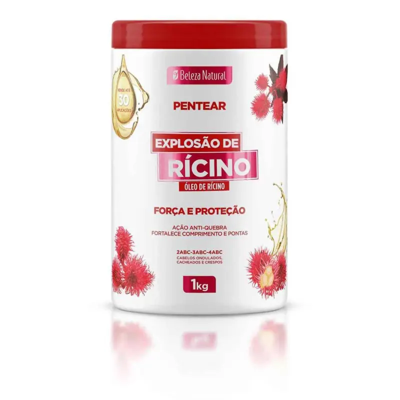 Creme de Pentear Beleza Natural Explosão de Rícino 1kg