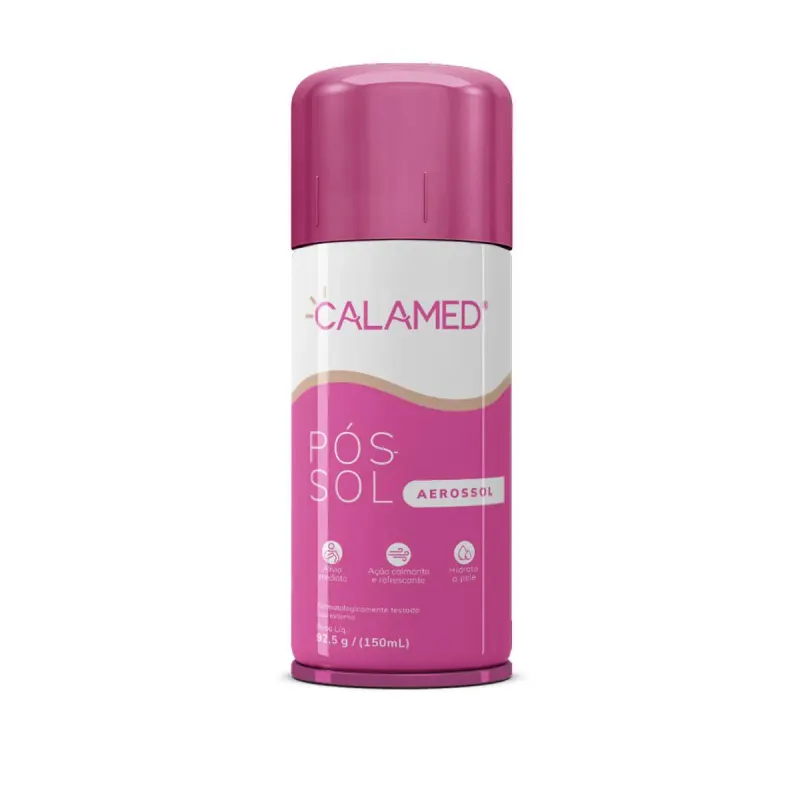 Pós-Sol em Aerosol Calamed com 150ml