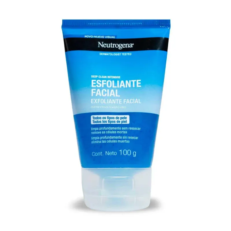 Esfoliante Facial Neutrogena Deep Clean Energizing em Gel com 100g
