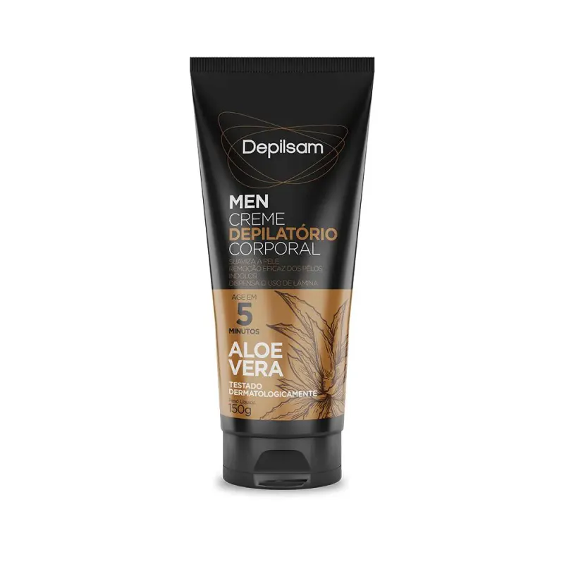 Creme Depilatório Depilsam Men Corporal Masculino 150g