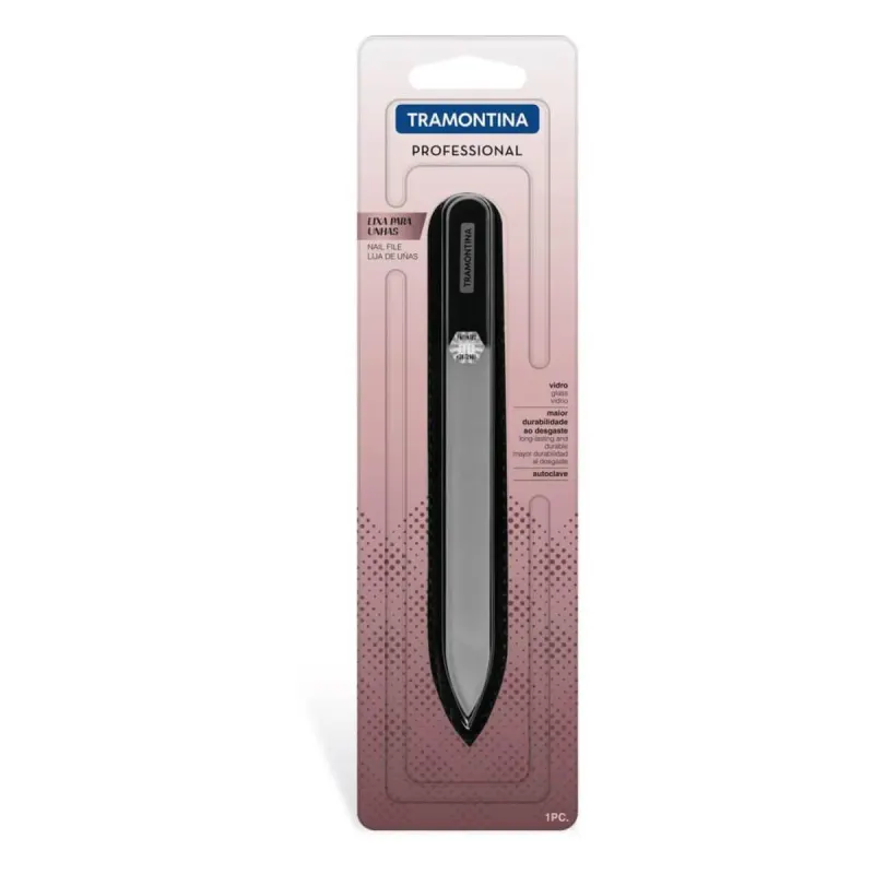 Lixa para Unha de Vidro Tramontina Professional com 1 unidade