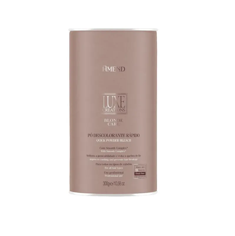 Amend Luxe Creations Blonde Care - Pó Descolorante Rápido 300g