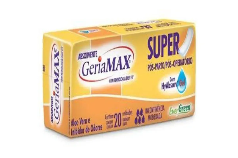 Abs Adulto Geriamax Super C/ 20 unidades