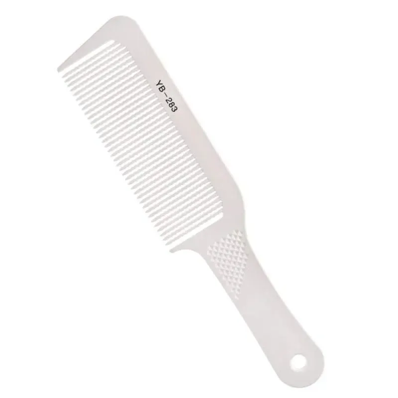 Pente de Corte Clipper Comb com Guia Yb-283 Umi Branco